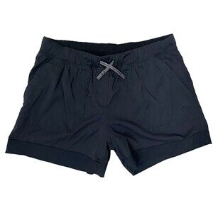 Ivivva by Lululemon Girls Size 14 Black Pocket Shorts